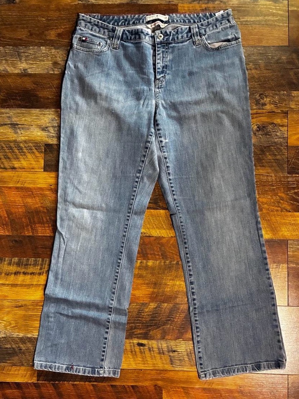 Tommy Hilfiger Women’s Straight Leg Jeans - Faded Blue